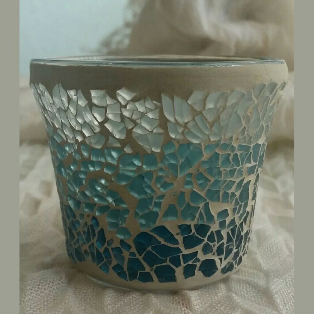 Yankee Candle Blue Beach Candle Holder